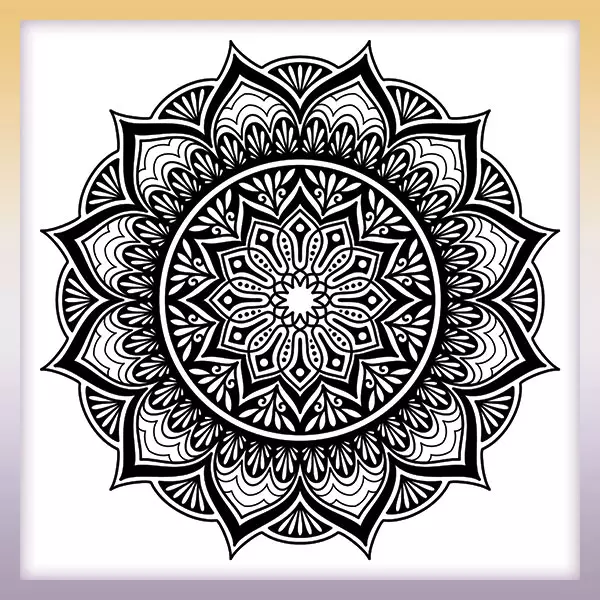 Mandala - Dibujos para colorear