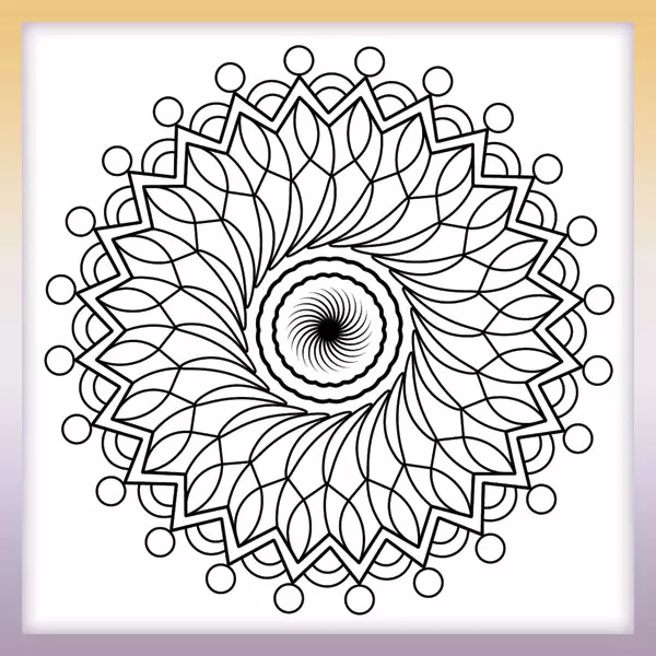 Mandala - Dibujos para colorear