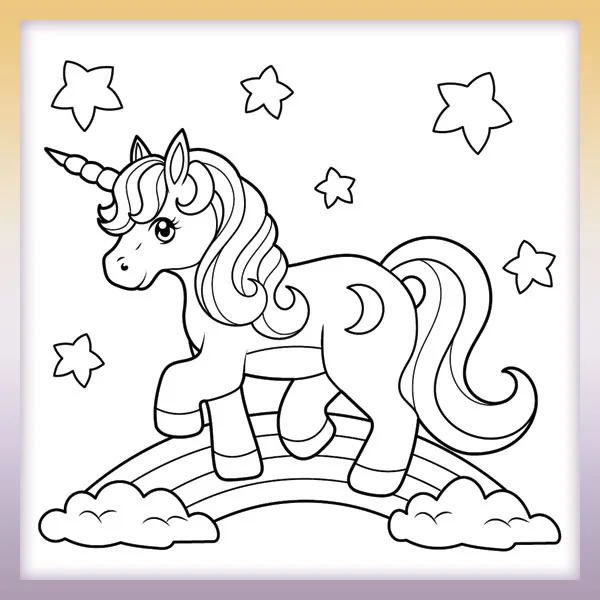 Unicornio | Dibujos para colorear