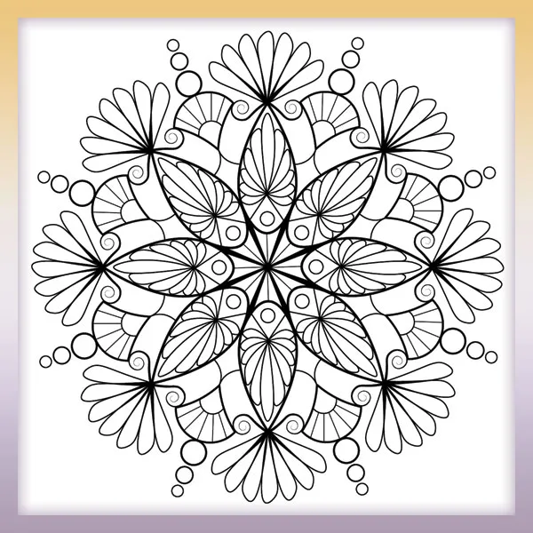 Mandalas de aves | Dibujos para colorear