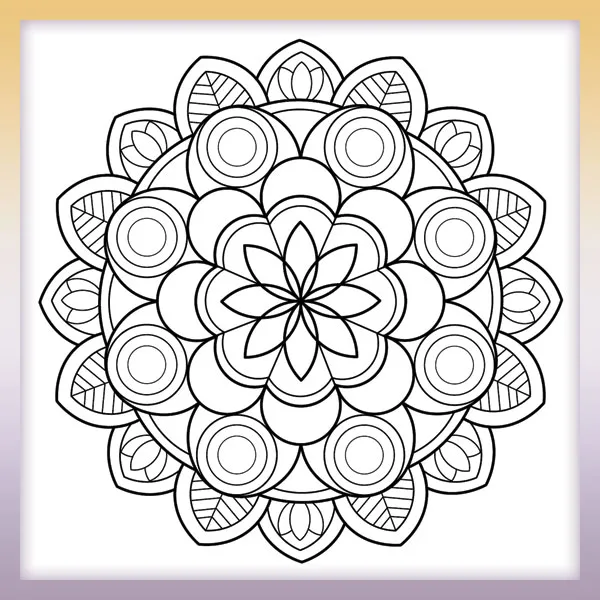 Mandala | Dibujos para colorear