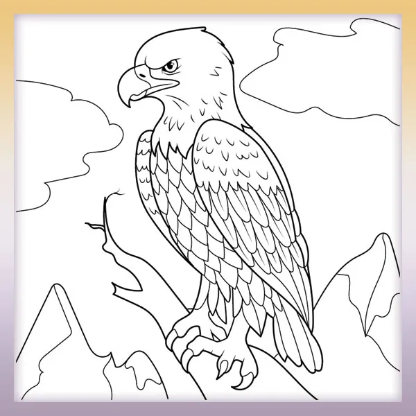 Águila | Dibujos para colorear