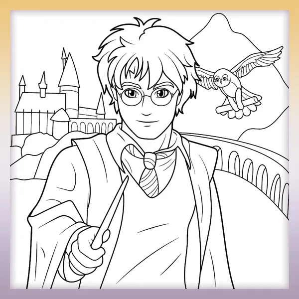 Harry Potter | Dibujos para colorear