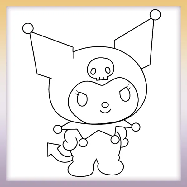 Kuromi | Dibujos para colorear