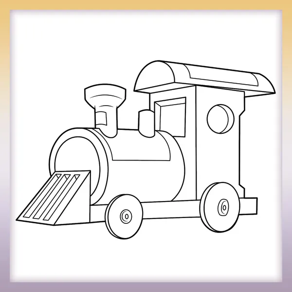 Tren | Dibujos para colorear
