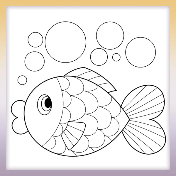 Pez | Dibujos para colorear