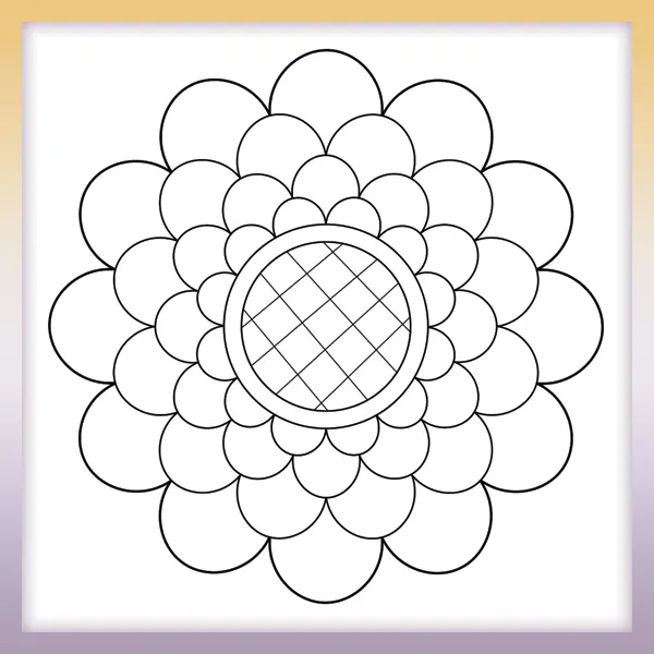 Mandala | Dibujos para colorear