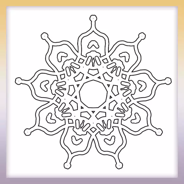 Mandala - Dibujos para colorear