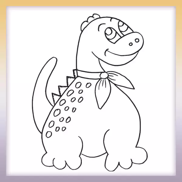 Dinosaurio - Dibujos para colorear