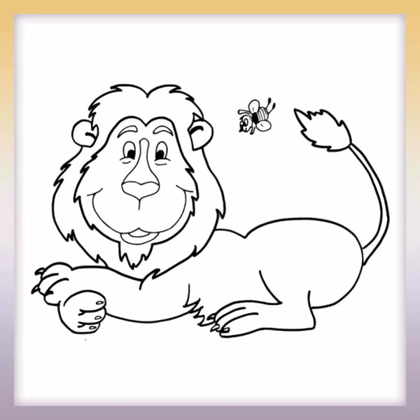 León Leo - Dibujos para colorear