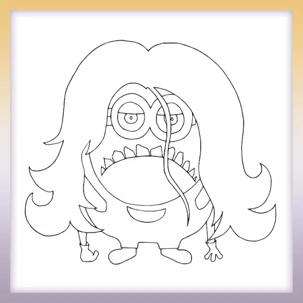 Bob transformado - Minions - Dibujos para colorear